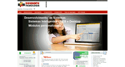 Desktop Screenshot of diferente.com.br