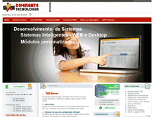 Tablet Screenshot of diferente.com.br