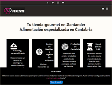Tablet Screenshot of diferente.es